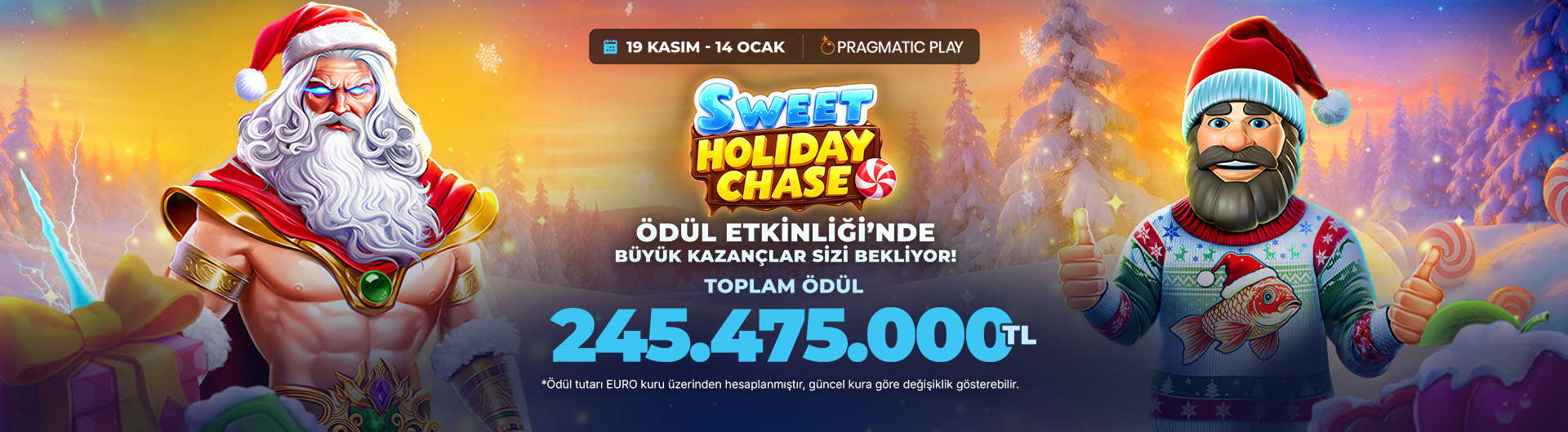 PRAGMATIC PLAY SWEET HOLIDAY CHASE